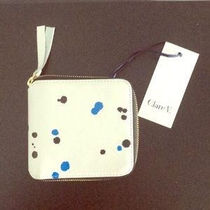 Clare V. Zip around wallet